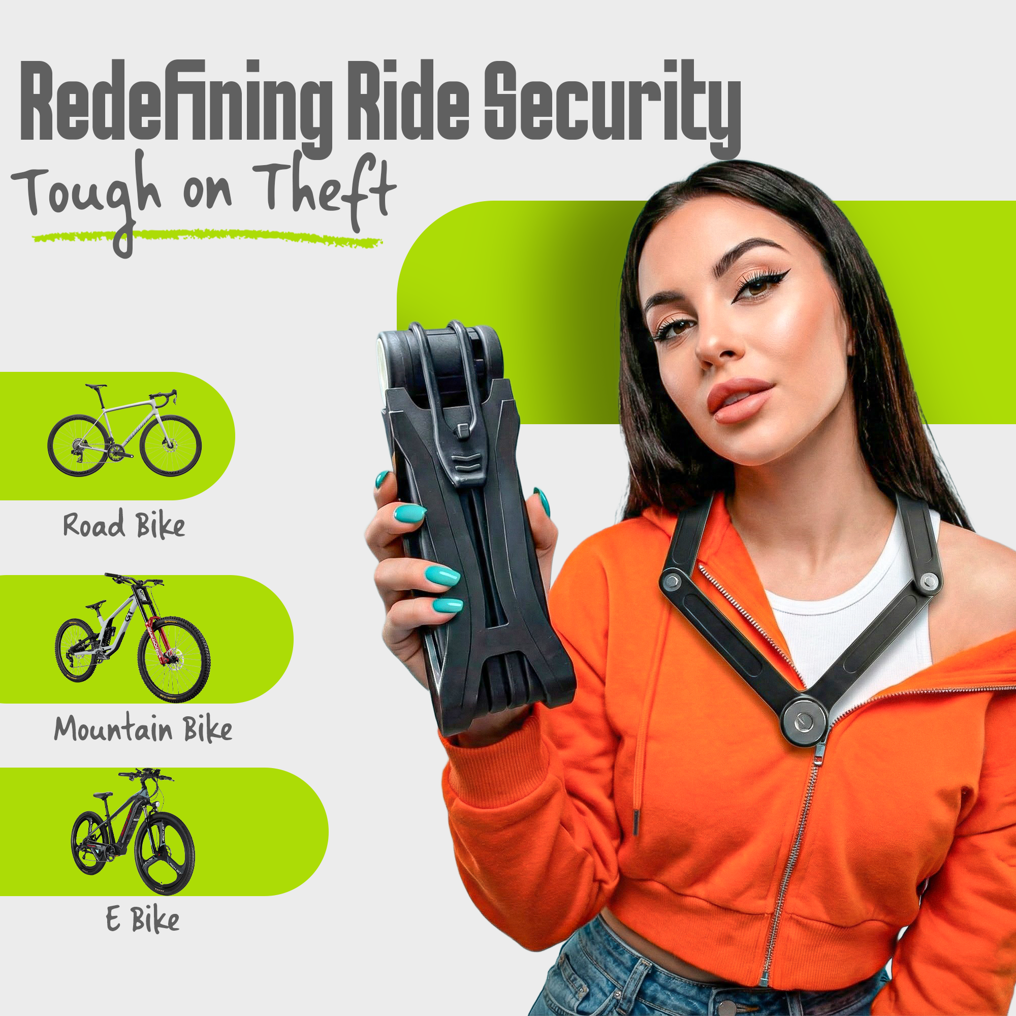 Premium bike lock main image