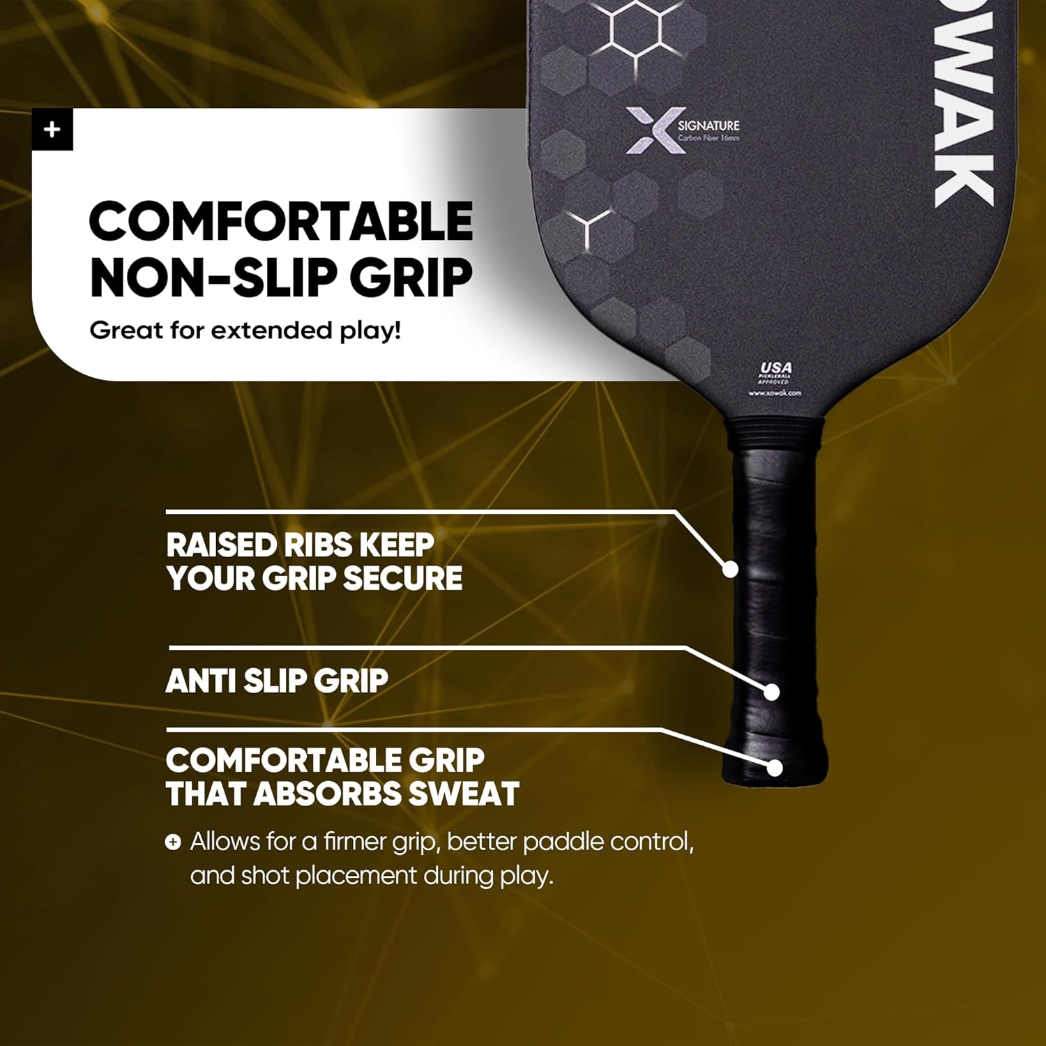 Xowak Signature paddle angle two